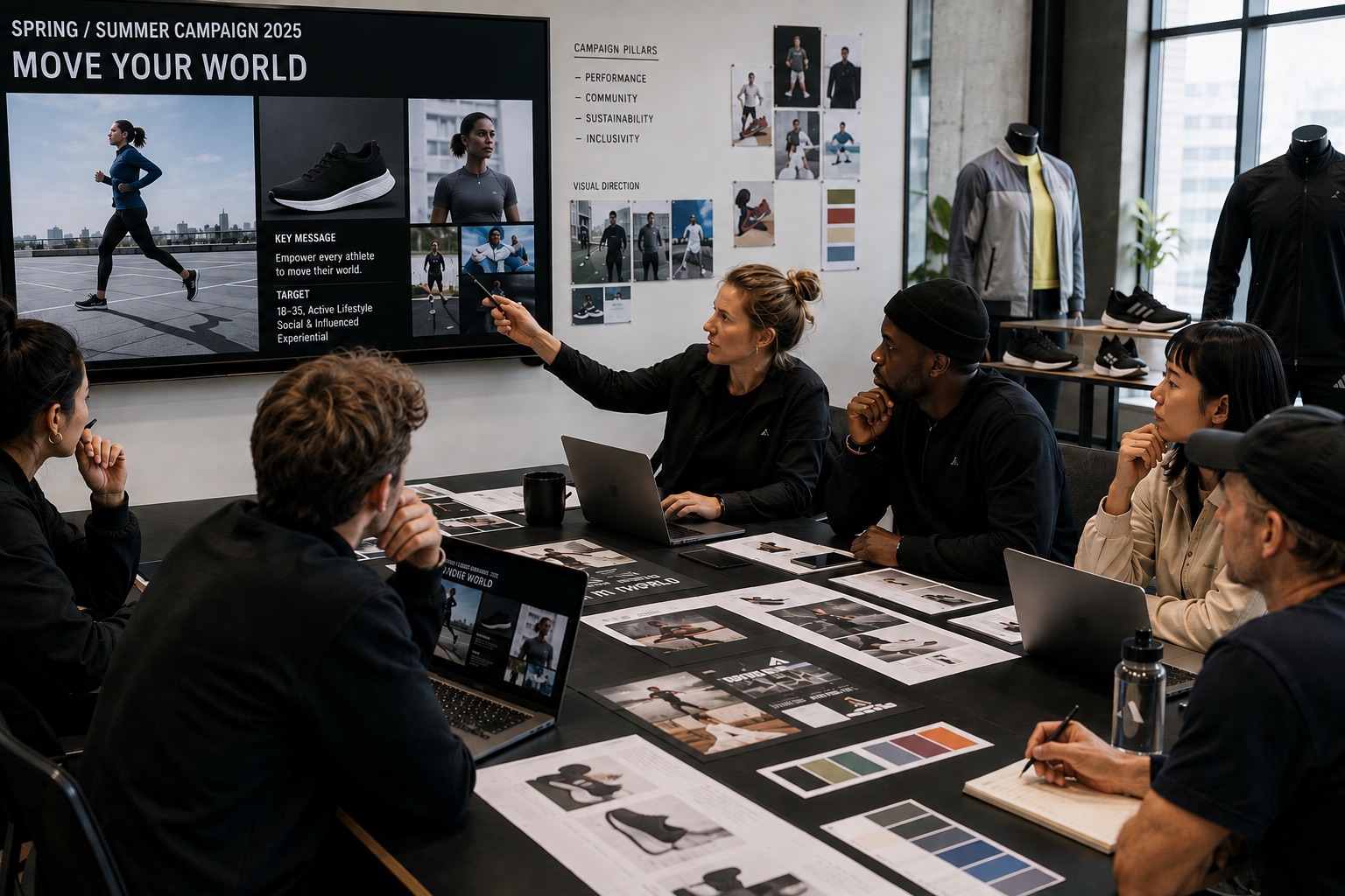 Global marketing team adapting a proposal for Japanese headquarters and preparing it for internal alignment and approval
